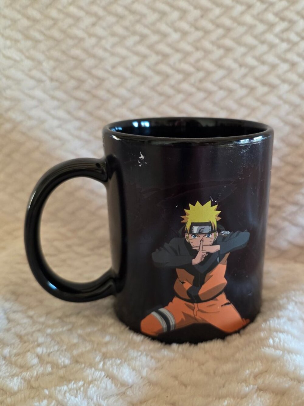 Shonen Jump Naruto Shippuden Heat Change Coffee Mug 11 oz